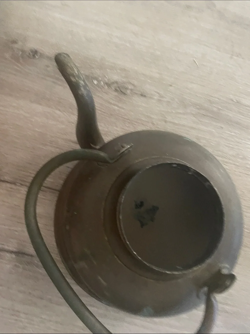 Charming Antique Copper Kettle with Rich, Unpolished Patina | Rare Oversized